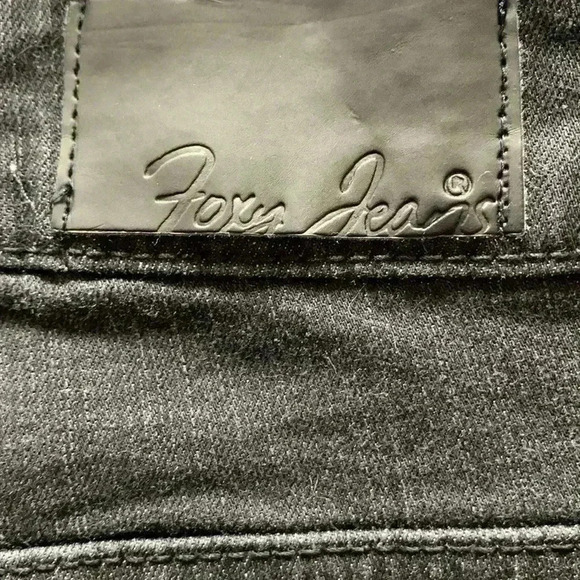 Foxy hi rise, Sophie boot cut, dark  black wash jeans, 31 by 32 - Picture 5 of 7